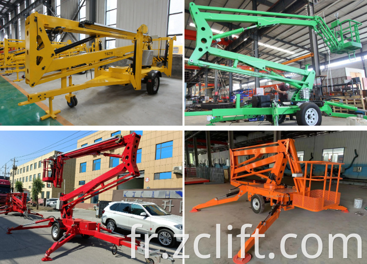 Towable Trailer Boom Lift